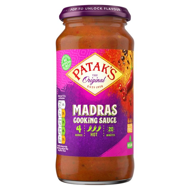 Patak's Madras Curry Sauce   450g GOODS M&S   