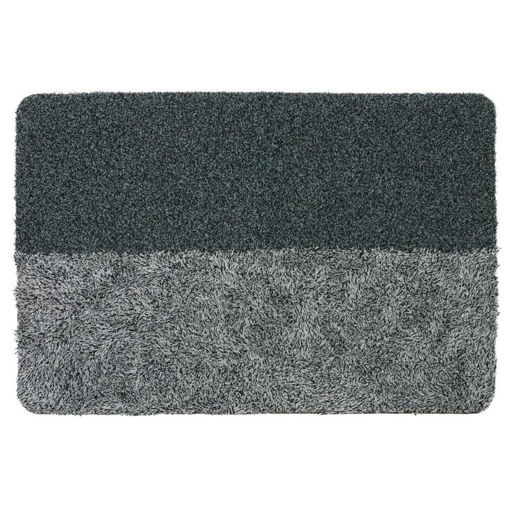 JVL Chelsea Barrier Scraper Door Mat grey, UK version