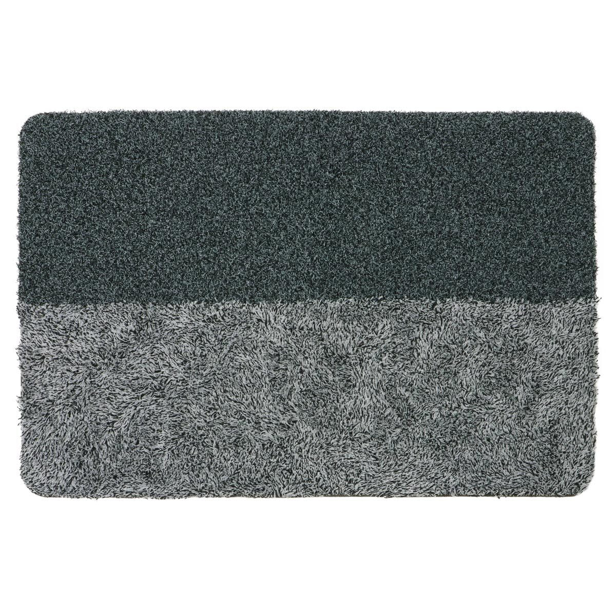 JVL Chelsea Barrier Scraper Door Mat grey, UK version