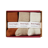 Rosie Sugden cashmere sock box neutrals, UK version