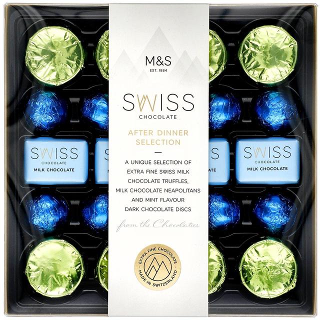 M&S Swiss After Dinner Chocolate Selection   264g GOODS M&S   