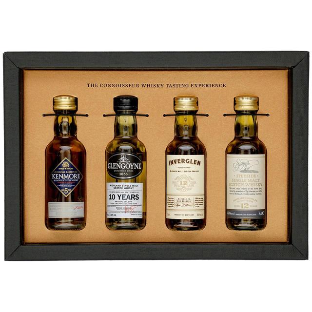 M&S The Connoisseur Whisky Tasting Experience   4 x 5cl