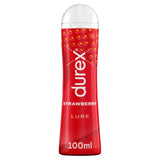 Durex Strawberry Lube Water Based Flavoured Edible   100ml GOODS M&S   