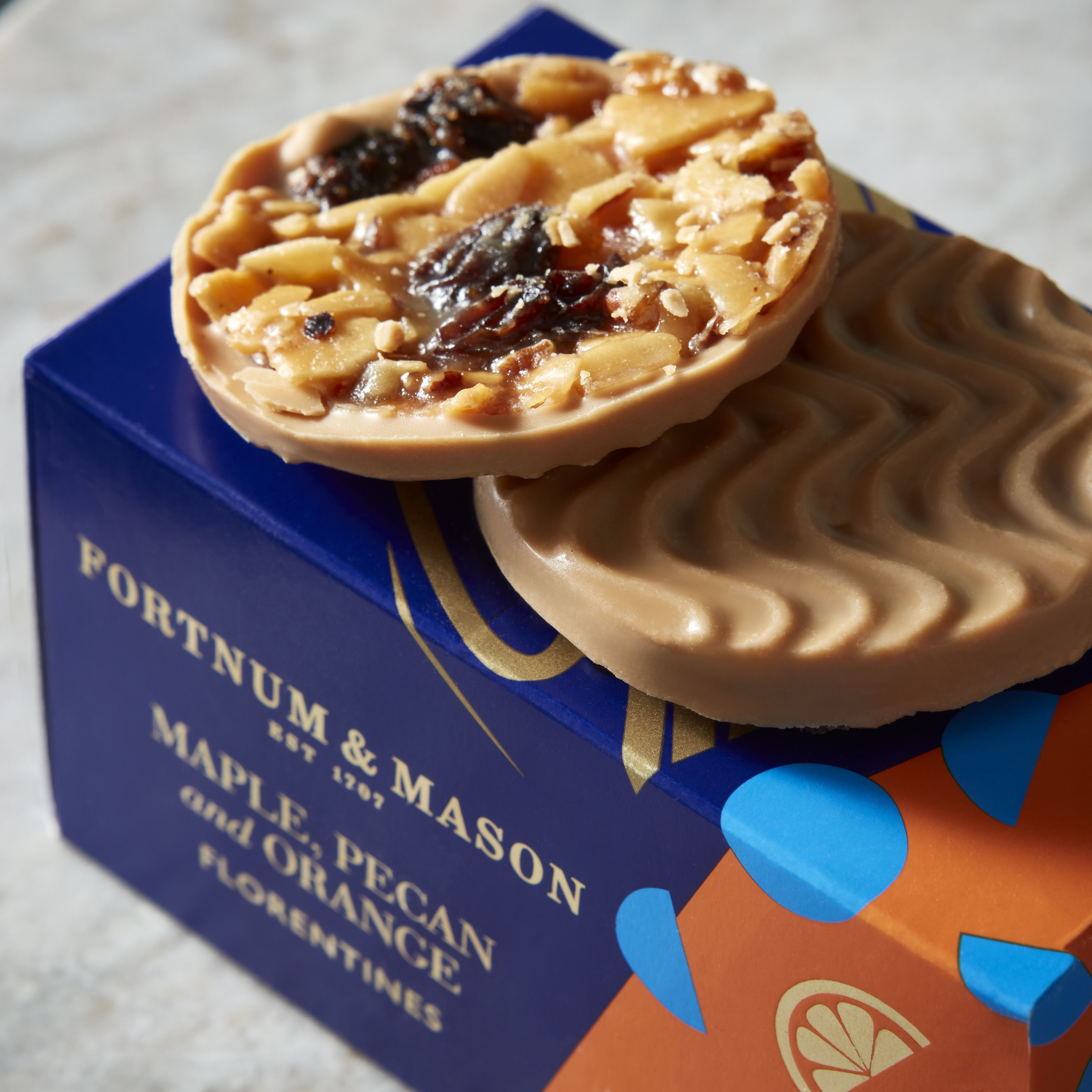 Maple Pecan Orange Florentines 150g, UK version