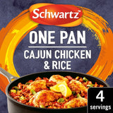 Schwartz One Pan Cajun Chicken & Rice Recipe Mix   32g GOODS M&S   