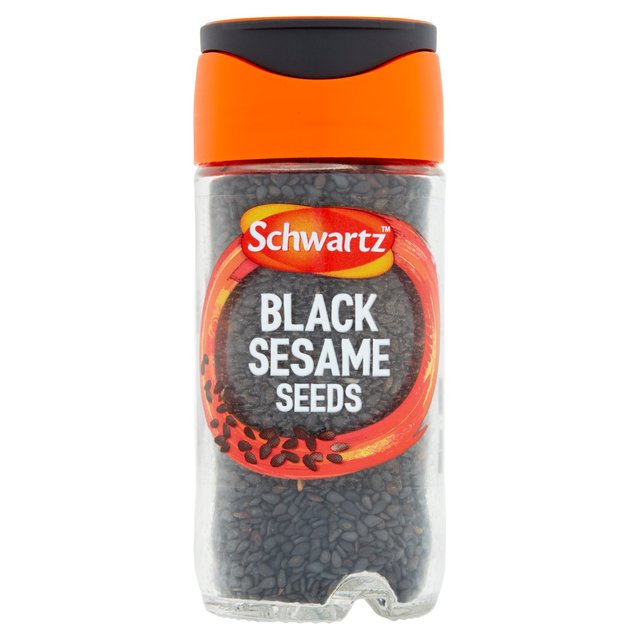 Schwartz Black Sesame Seeds Jar   47g GOODS M&S   