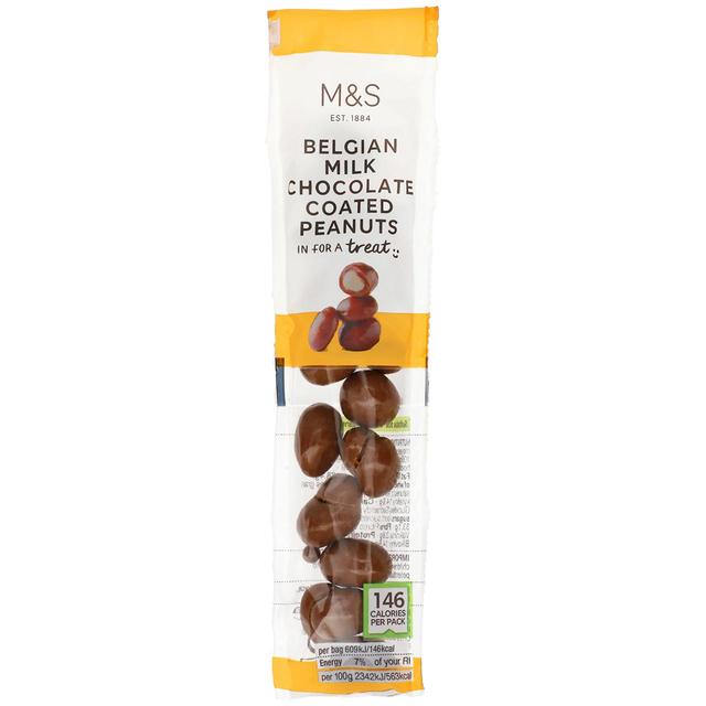 M&S Belgian Milk Chocolate Coated Peanuts   26g GOODS M&S   