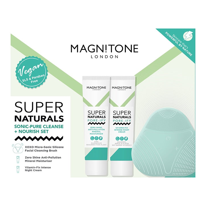 Magnitone Super Naturals Sonic - Pure Cleanse and Nourish Set