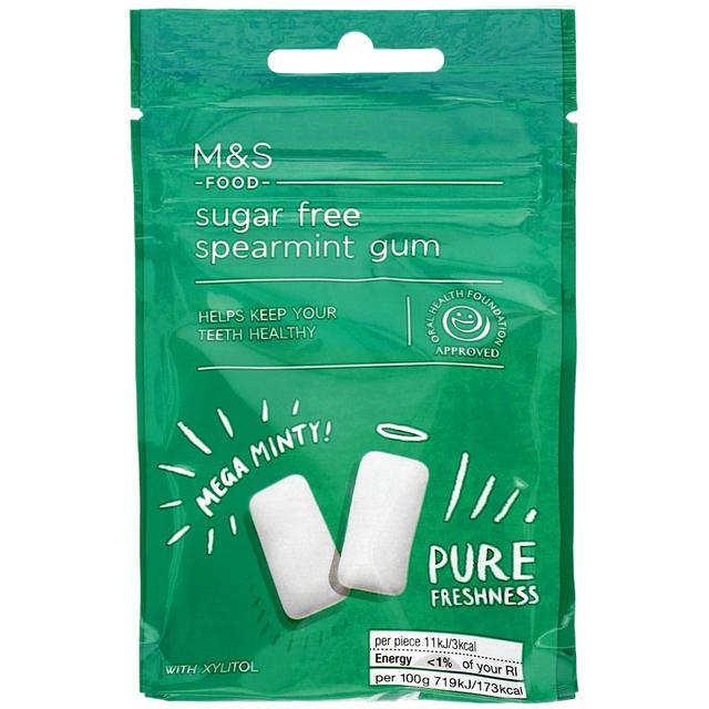 M&S Sugar Free Spearmint Gum   27g GOODS M&S   