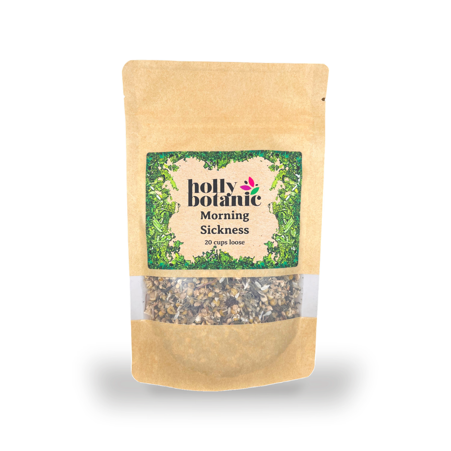 Holly Botanic Morning Sickness Tisane Loose Tea 20 Cup - British product