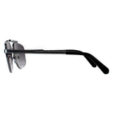 Guess aviator sunglasses silver gradient metal frame (British brand)