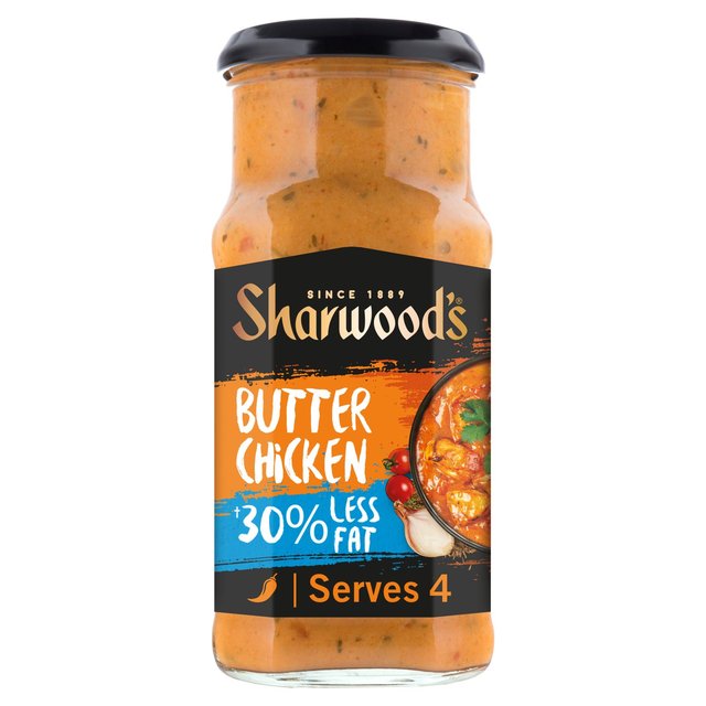 Sharwood's Butter Chicken 30% Less Fat Cooking Sauce   420g GOODS M&S   