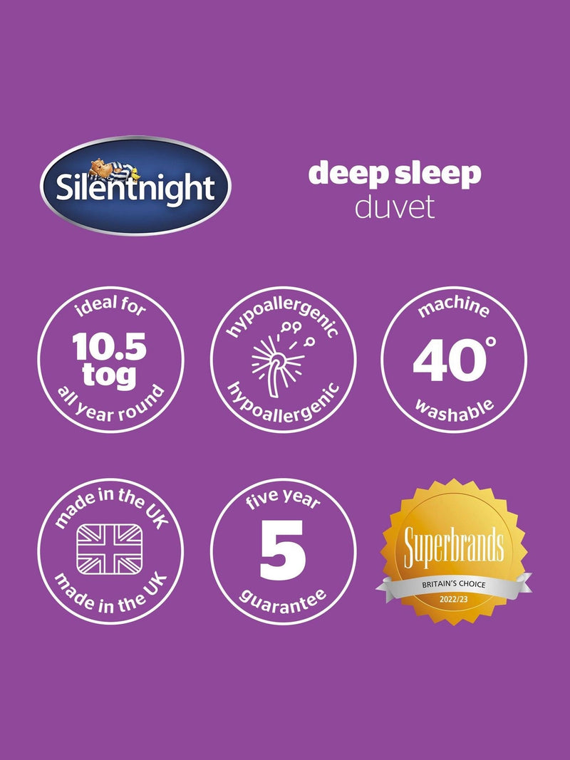 Silentnight Deep Sleep 10.5 Tog duvet (British brand)