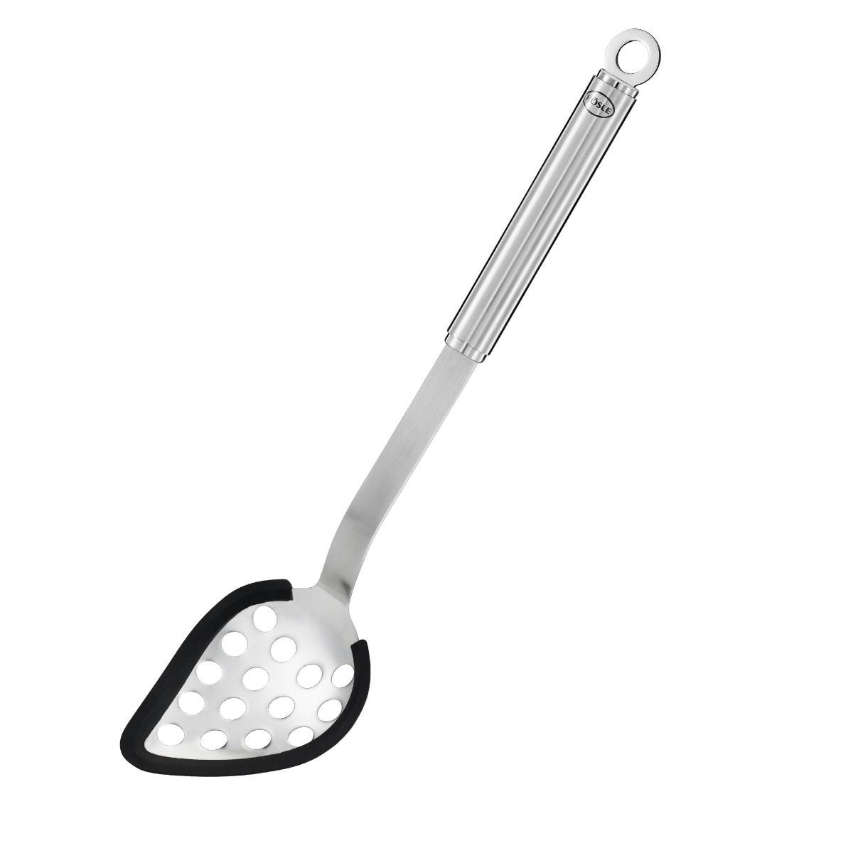 Rösle 18/10 stainless steel draining spoon 41cm (British brand)