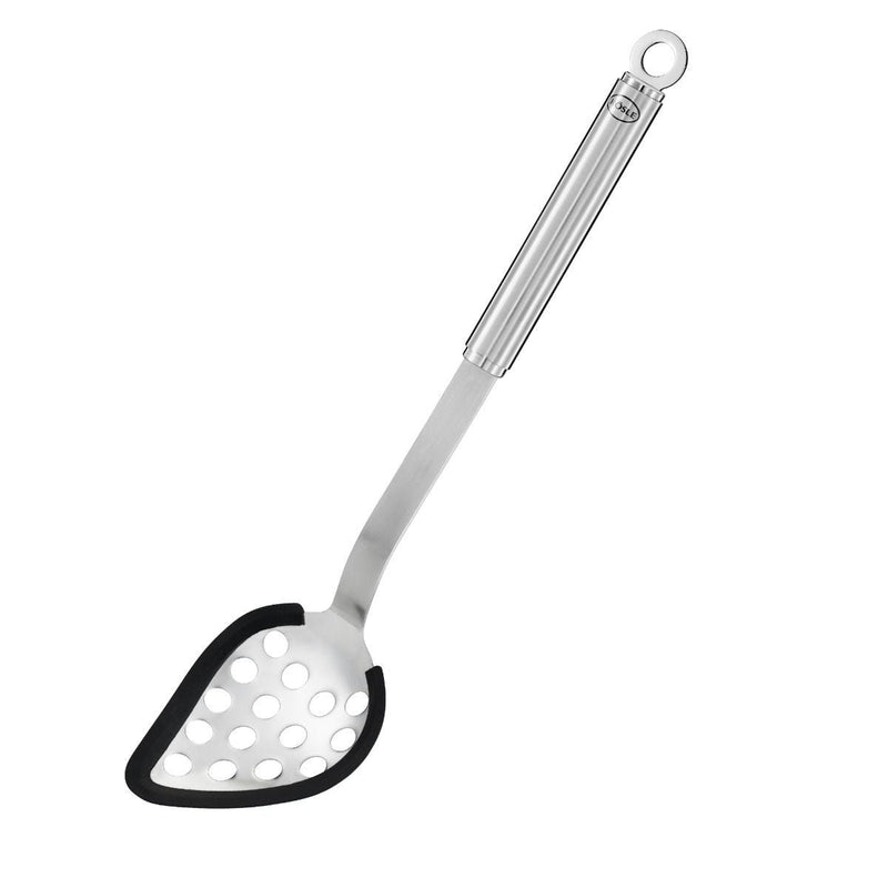Rösle 18/10 stainless steel draining spoon 41cm (British brand)