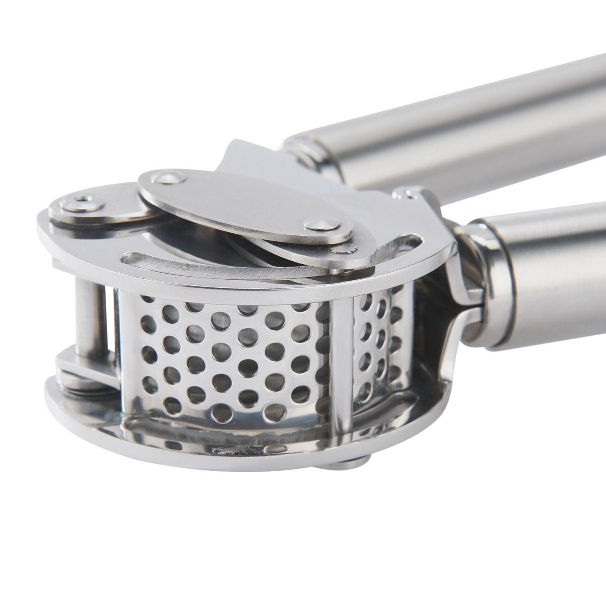 Rösle garlic press stainless steel with scraper (British brand)
