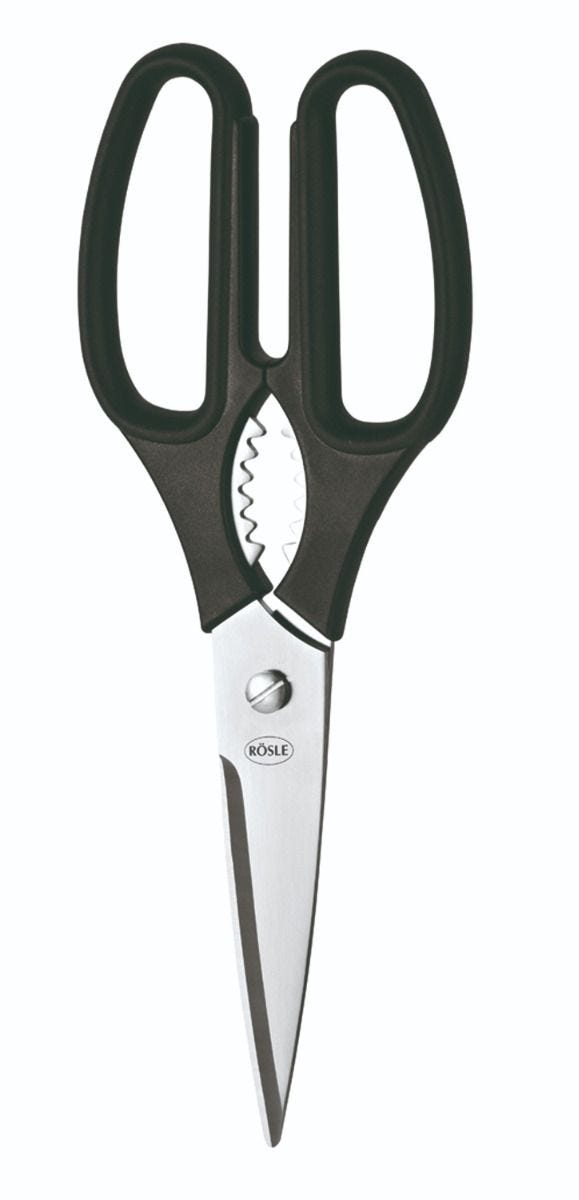 Rösle kitchen scissors stainless steel 22.5 cm - British product