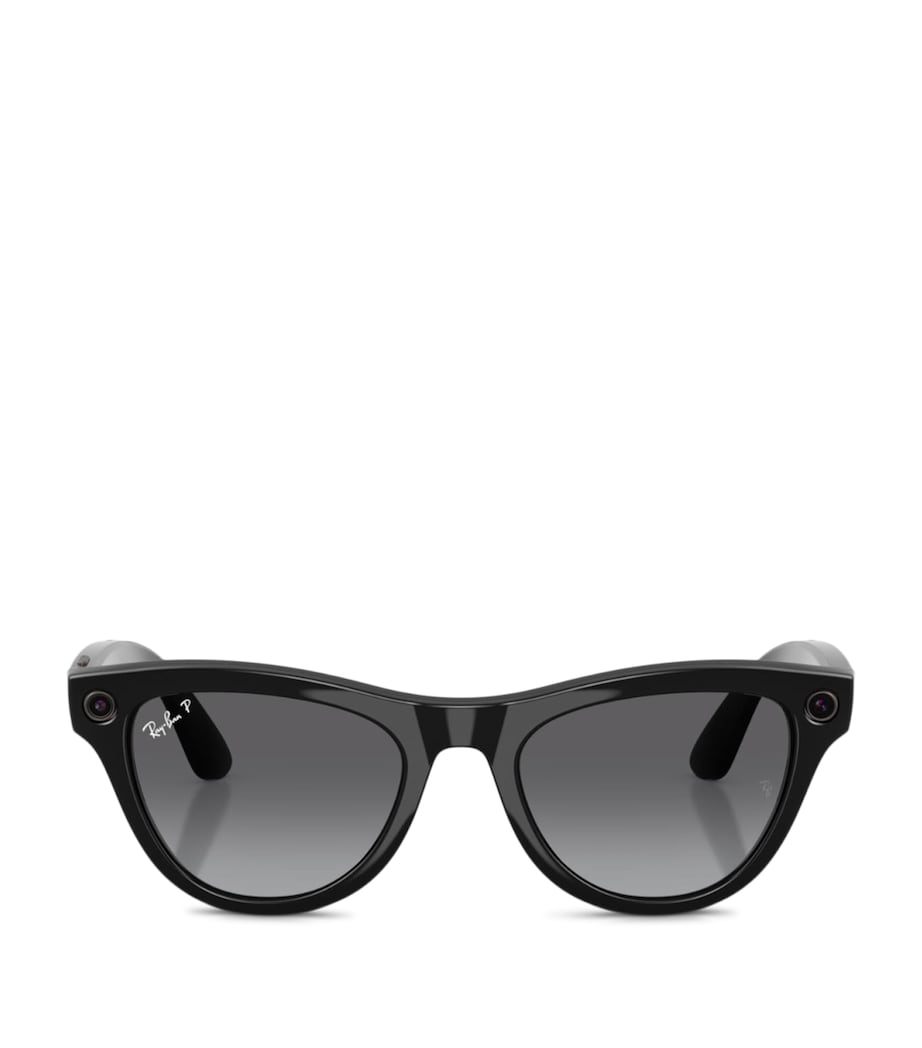 Ray-Ban Meta Skyler AI sunglasses with charging case, imported from the UK