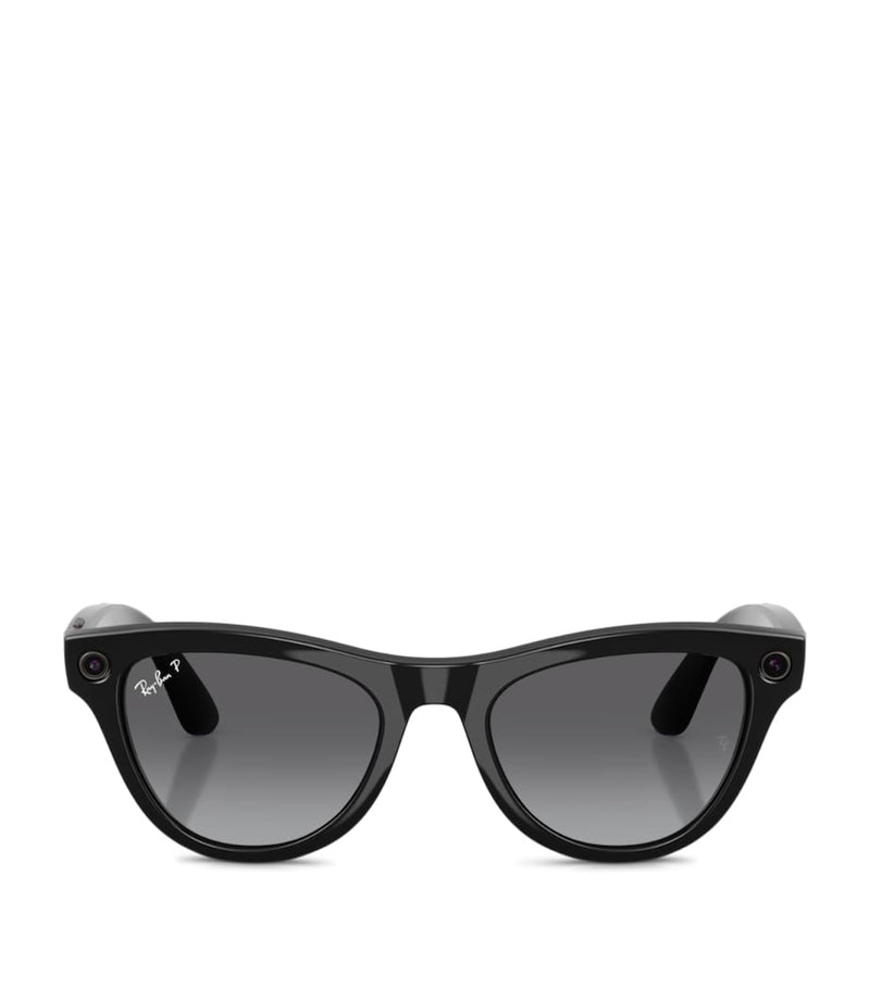 Ray-Ban Meta Skyler AI sunglasses with charging case, imported from the UK