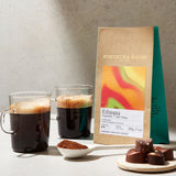Ethiopia Yirgacheffe medium roast ground coffee 200g (British brand)