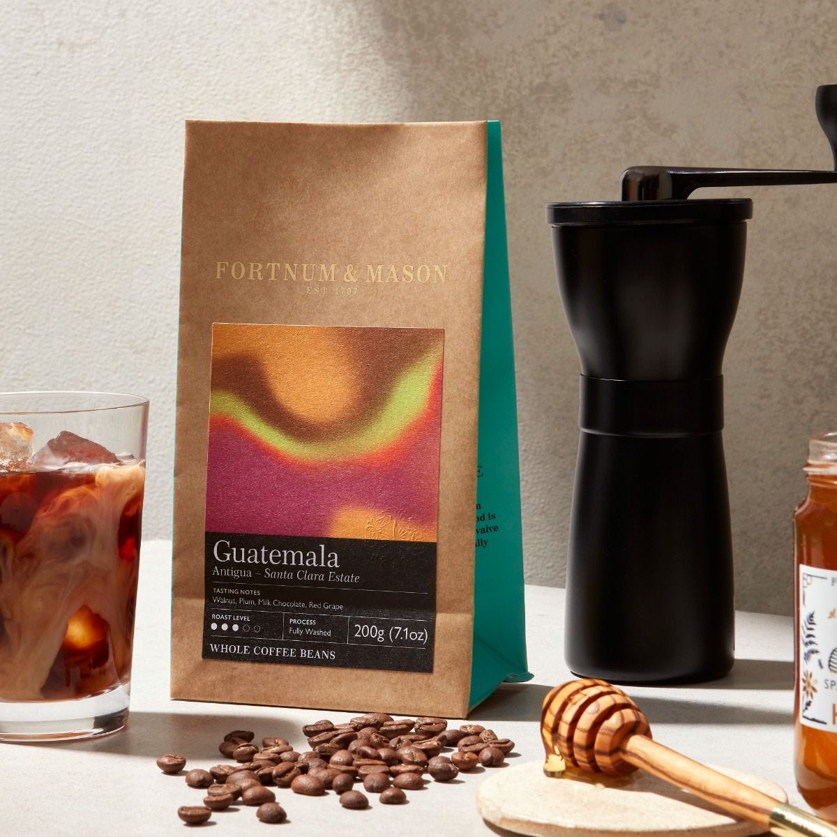 Guatemala Santa Clara coffee beans 200g, UK version