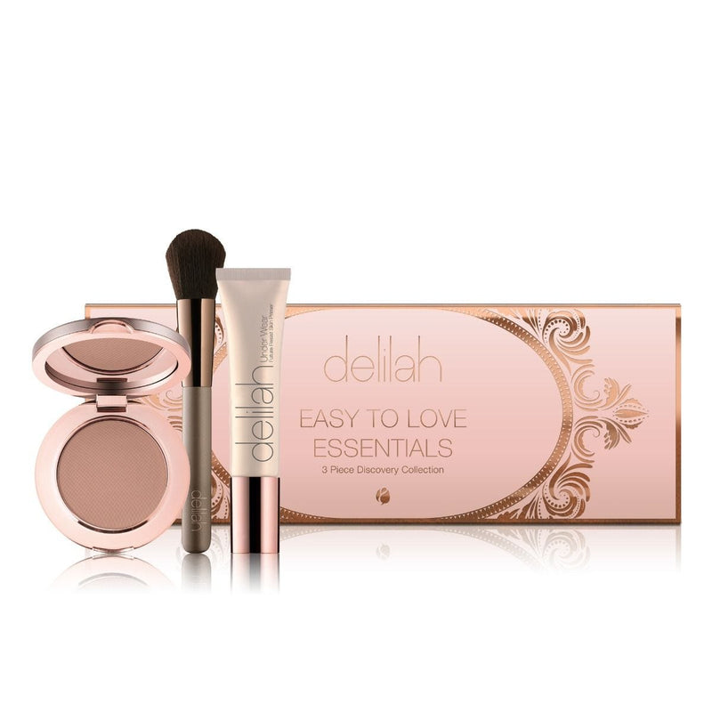 Delilah Easy To Love travel makeup gift set (British brand)