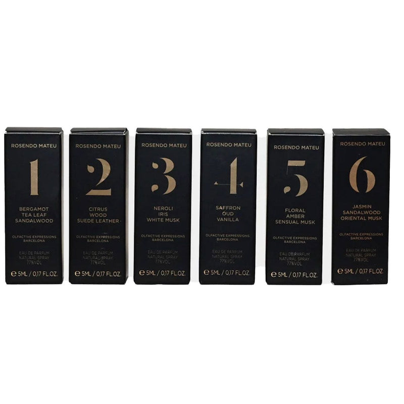 Rosendo Mateu perfume discovery set 7 samples 2ml - British product