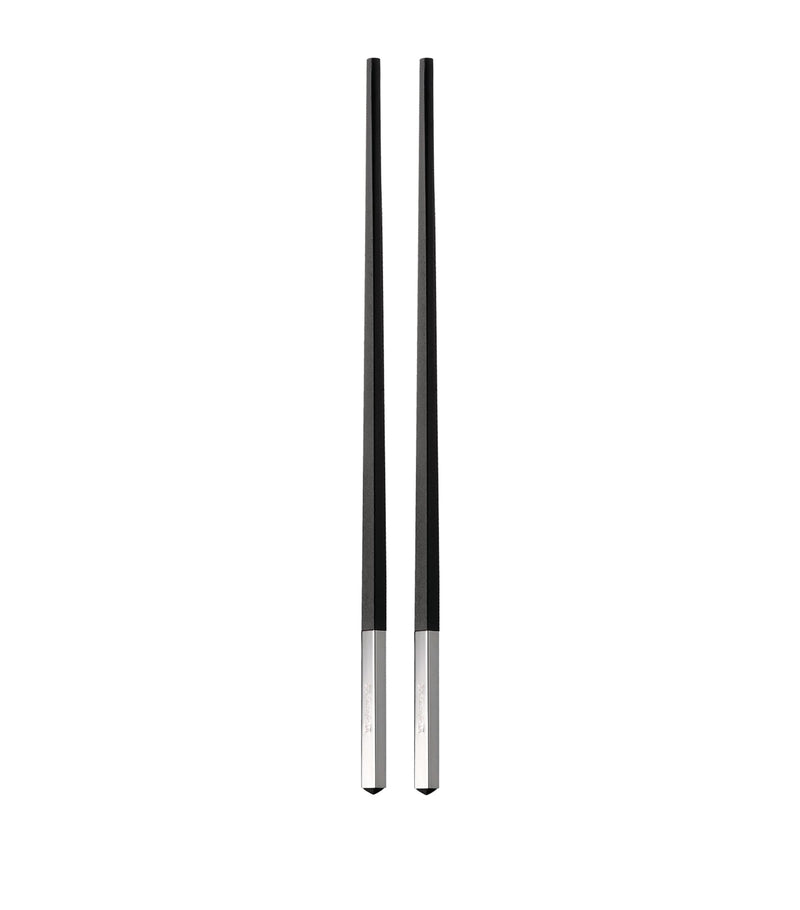 Christofle silver-plated Chinese chopsticks - British product
