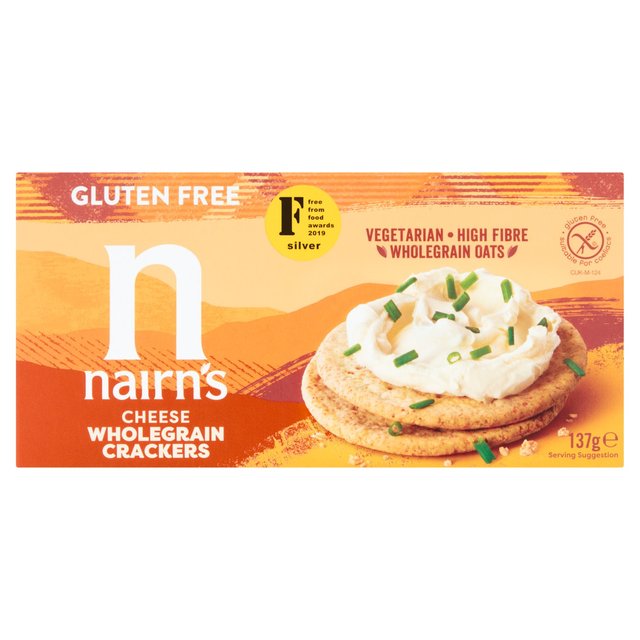 Nairn's Gluten Free Cheese Cracker   137g GOODS M&S   