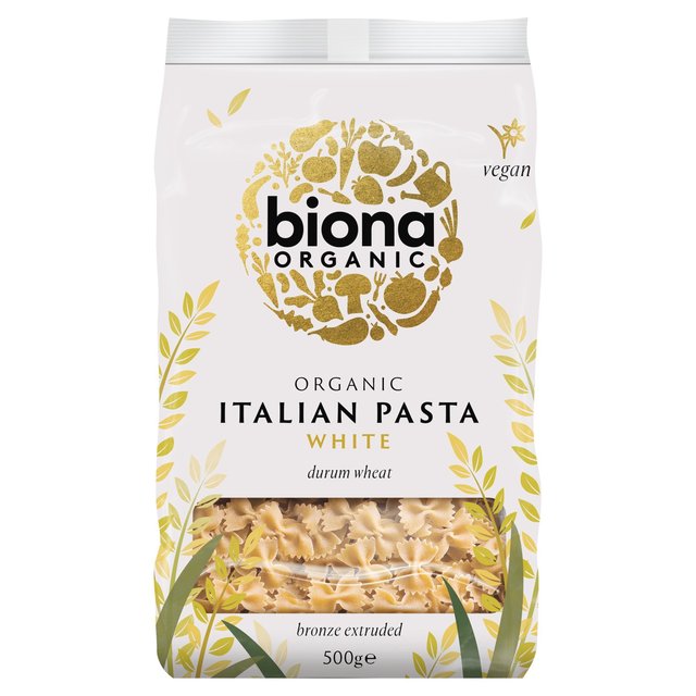 Biona Organic White Farfalle Pasta   500g GOODS M&S   