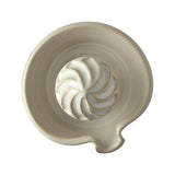 Arwyn Jones white ceramic lemon squeezer hand carved - British product
