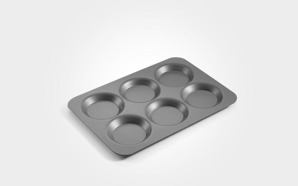 Samuel Groves 6 hole Yorkshire pudding tray, imported from the UK