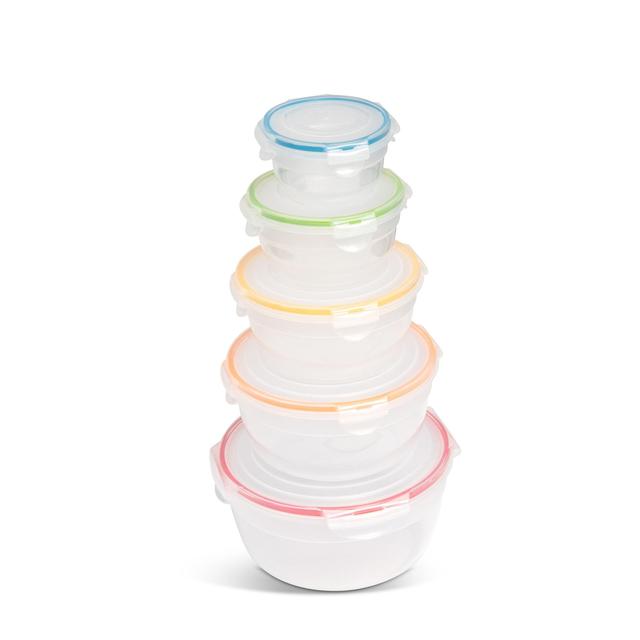 Lock & Lock Round Food Container Set   5 per pack