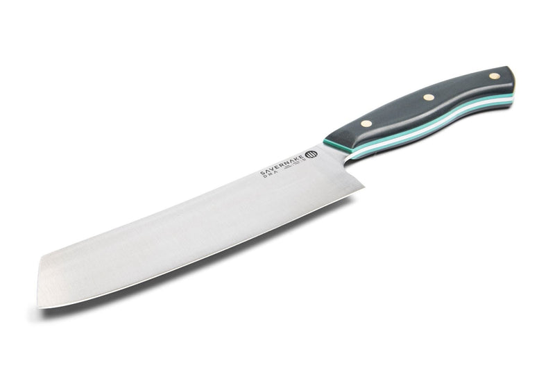 Savernake SK18 Nakiri Knife, Japanese-style vegetable knife (British brand)