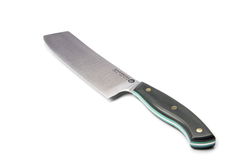 Savernake SK18 Nakiri Knife, Japanese-style vegetable knife (British brand)