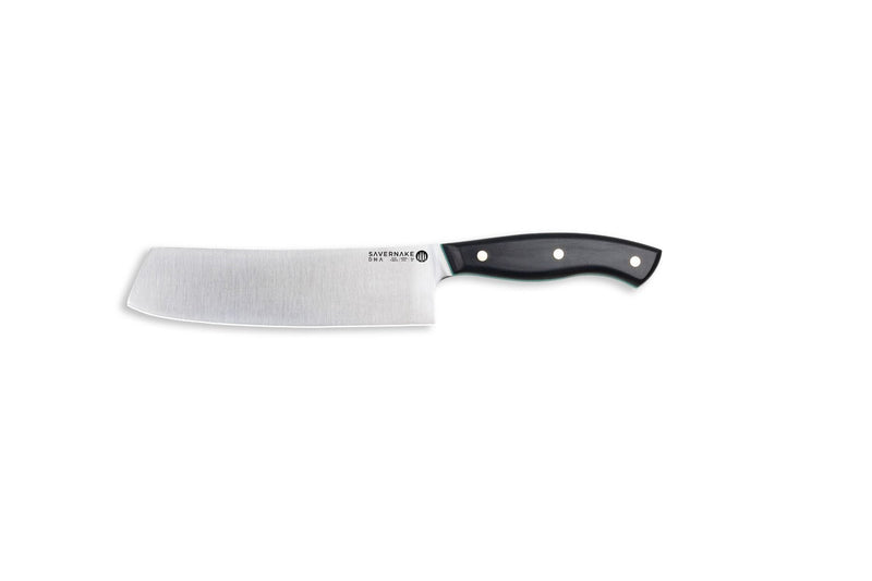 Savernake SK18 Nakiri Knife, Japanese-style vegetable knife (British brand)