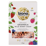 Biona Organic Wild Berry Crispy Granola   375g GOODS M&S   