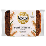 Biona Organic Pumpernickel Bread Sliced   500g GOODS M&S   