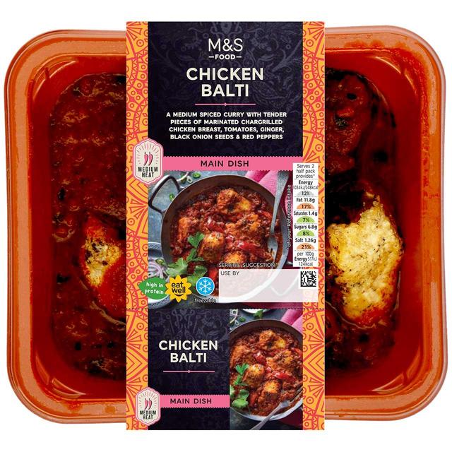 M&S Chicken Balti Curry   400g GOODS M&S   