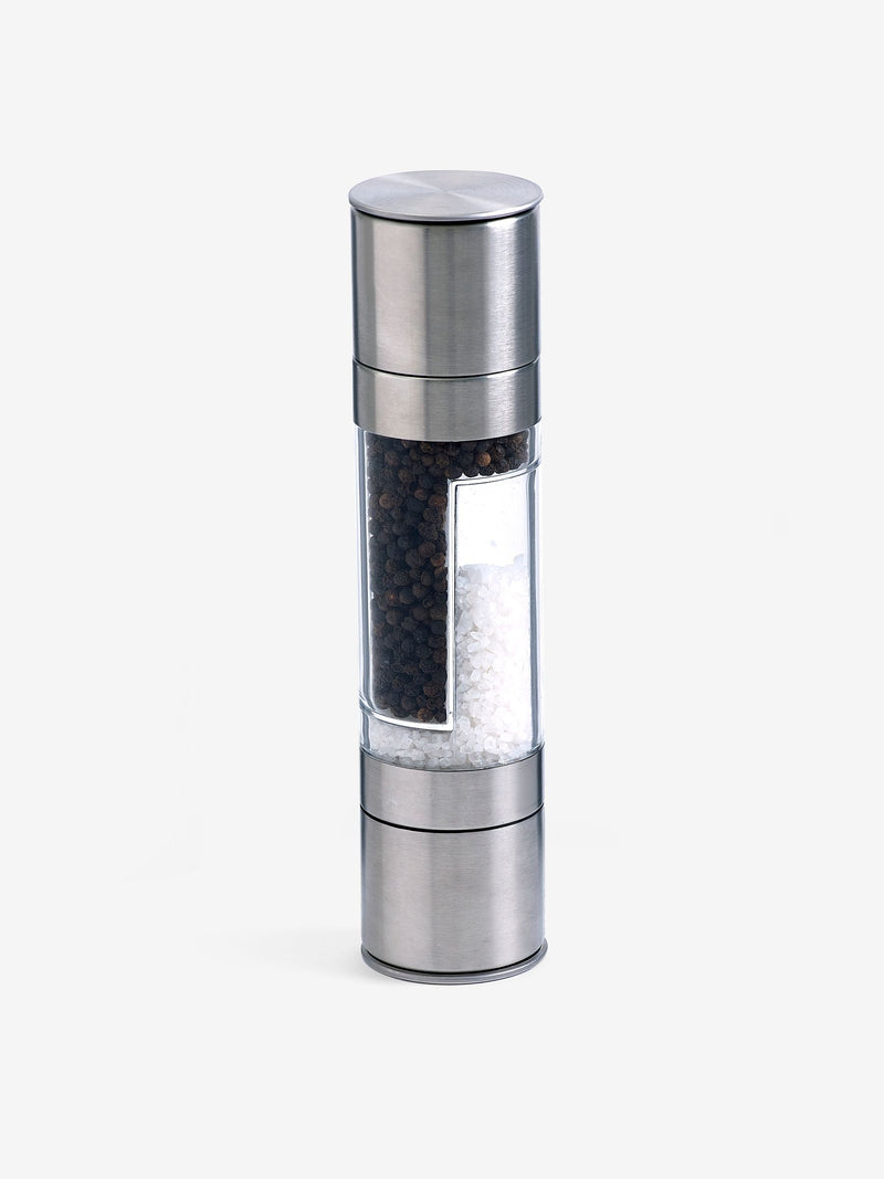 Salt and pepper grinder steel two-in-one 22.5cm - British product