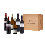 Mixed red and white wine case 6 bottles (British brand)