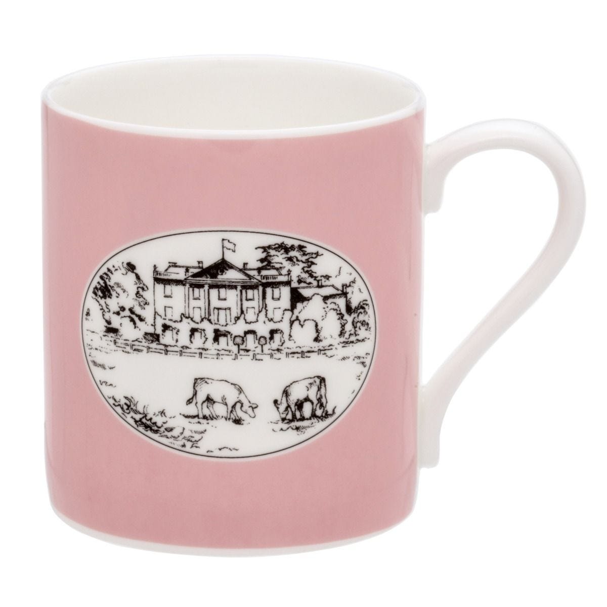 Halcyon Days fine bone china Highgrove Wildflower Mug pink (British brand)