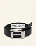 Prada reversible saffiano leather belt, UK version