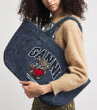 GANNI medium bear tote bag, UK version