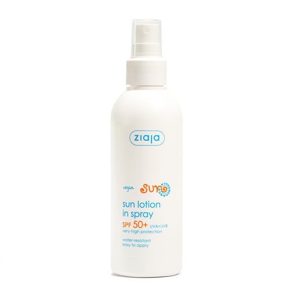 Ziaja sun lotion spray SPF50+ 170ml (British brand)