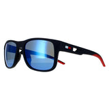 Tommy Hilfiger TH 1913/S blue mirrored sunglasses, imported from the UK