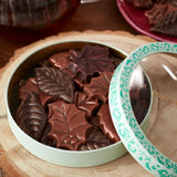 Winter chocolate leaves 115g, imported from the UK