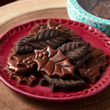Winter chocolate leaves 115g, imported from the UK