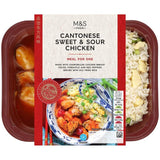 M&S Cantonese Sweet & Sour Chicken with Egg Fried Rice   400g GOODS M&S   