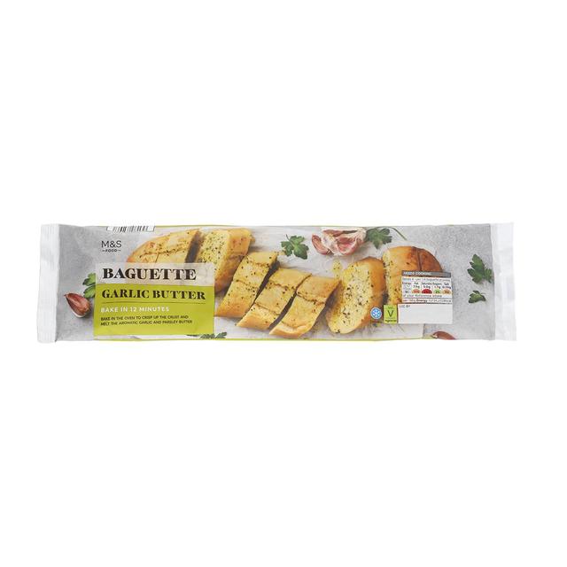 M&S Garlic Baguette   210g